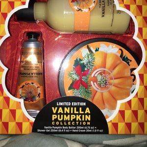 Limited Edition The Body Shop- Vanilla Pumpkin
